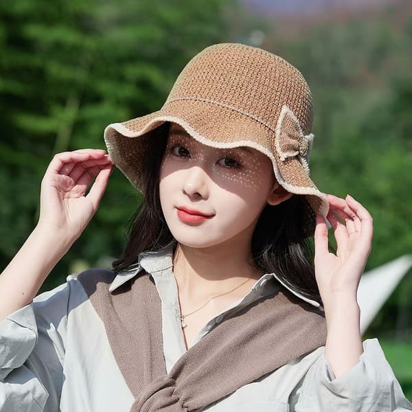 Bøttehatt BEIGE Beige
