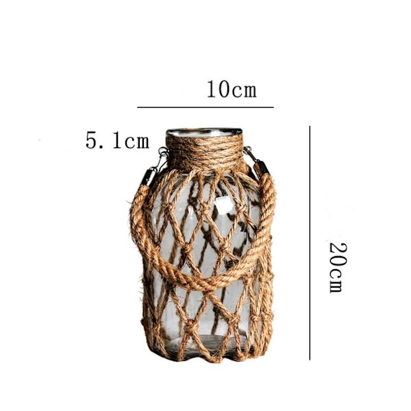 Glasvas Blombord L L L
