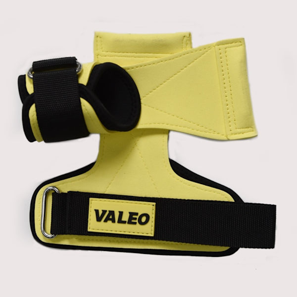 Fitness Palmhandskar Handledsskydd GUL Yellow