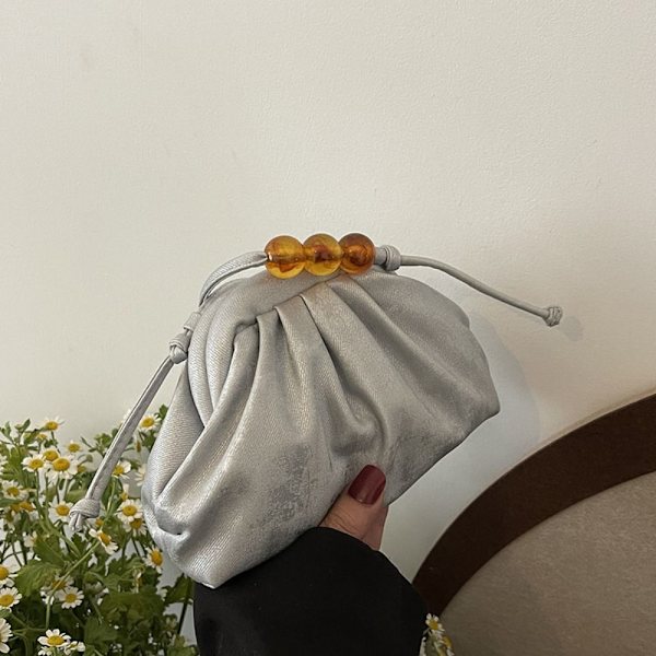 Skuldertaske Mulepose SØLV Silver