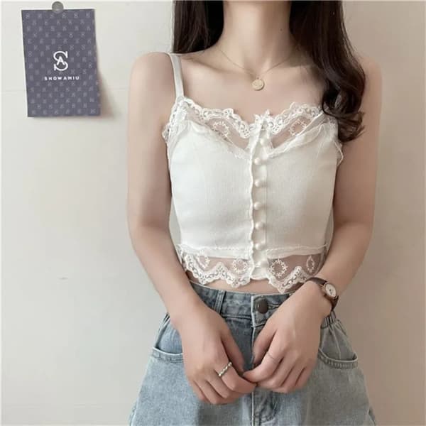 Slynge Vest HVID White
