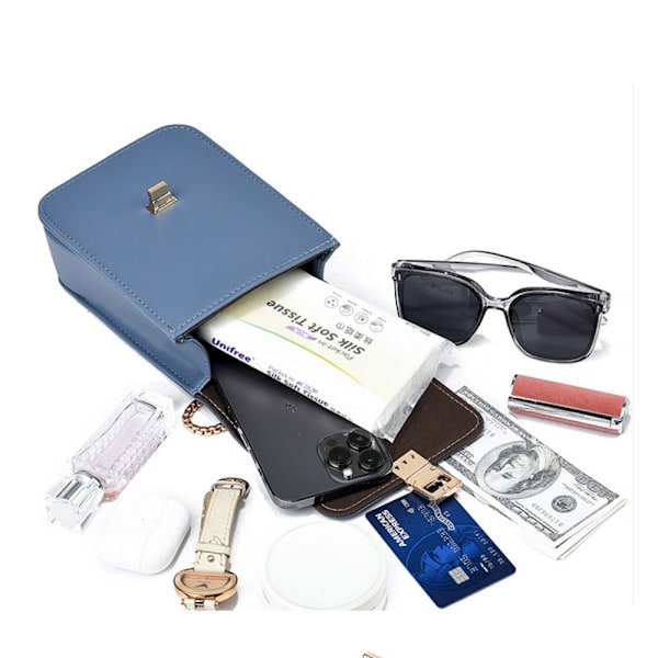 Crossbody Väska Telefonväska VIT white