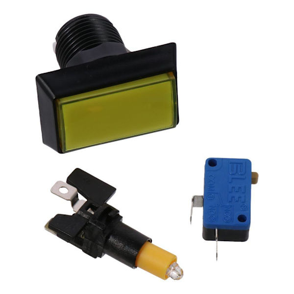 5st Game Push Button Push Button Switch RÖD red