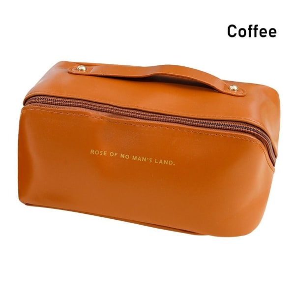 1 Stk Makeup Bag Kosmetisk Bag KAFFE KAFFE coffee