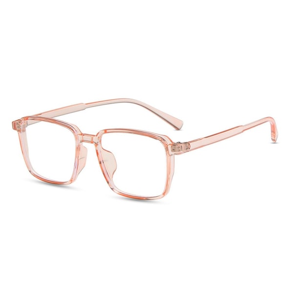 Anti-Blue Light Glasses Oversized Eyeglasses PINK pink