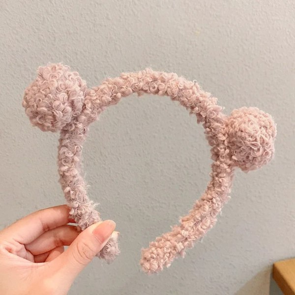 Pehmopääpanta Bear Ears -hiusnauhat KELTAINEN yellow