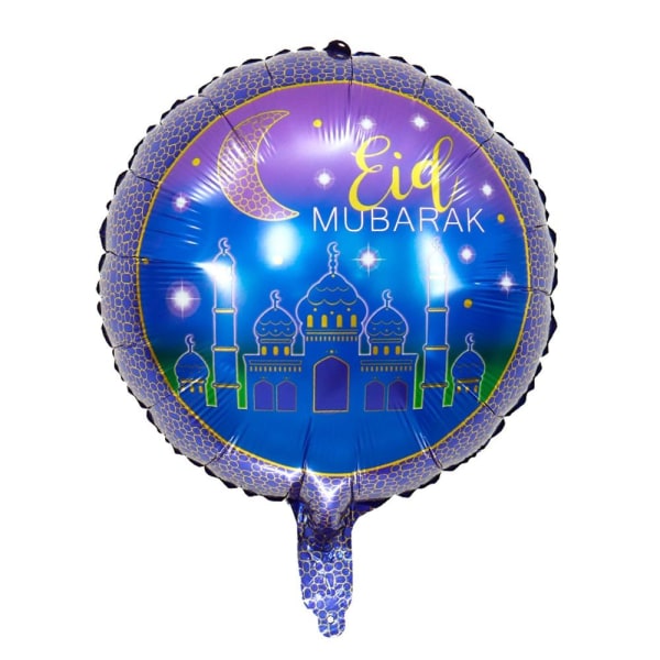 EID MUBARAK Ballonger Aluminiumsfilmballong TYPE D Type D