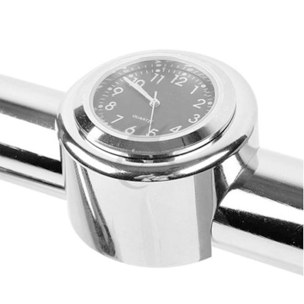 Motorcykel Cykel Ur Quartz Ur SORT&HVID Black&White