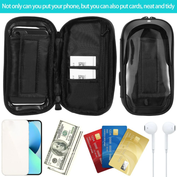 Polkupyörän phone case Pyöräpuhelimen kiinnityslaukku Mobile