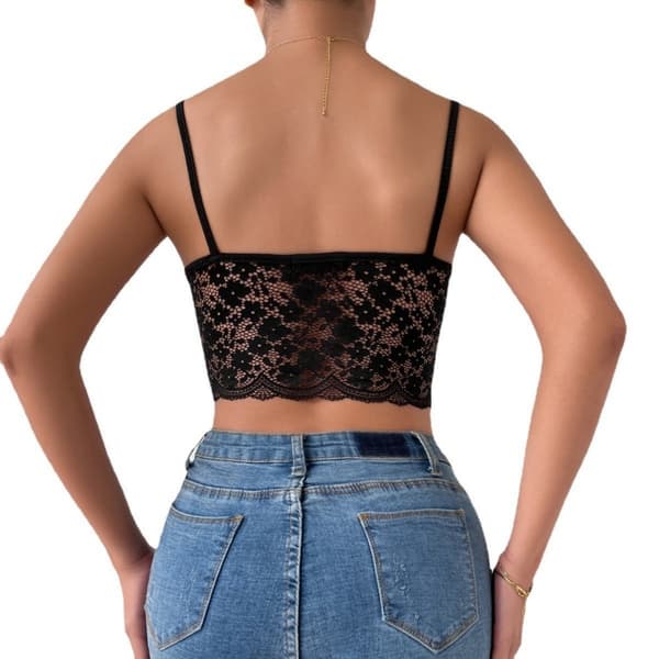 Tanktop til kvinder, SORT, L Black L