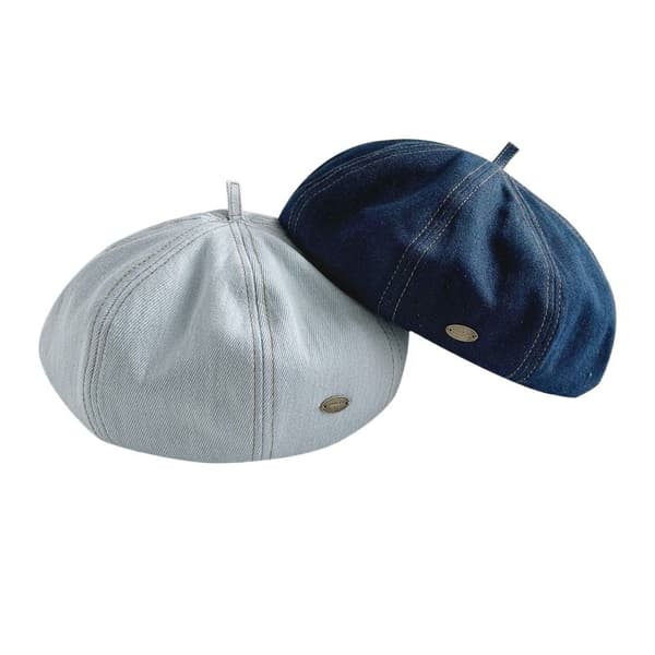 Beret Lue DARK BLUE ONE SIZE Dark Blue One Size