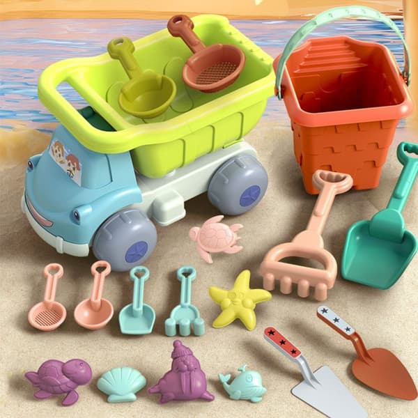 13/23 delar Sandleksaksset Grävsandskit 13PCS