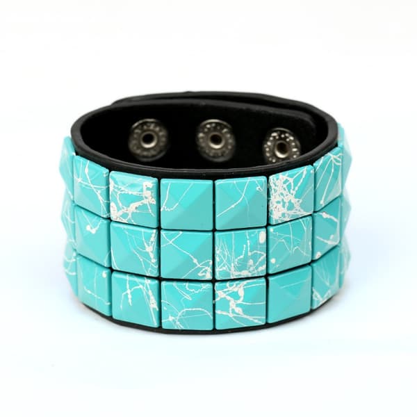 Läderarmband Justerbart Armband 4 4 4