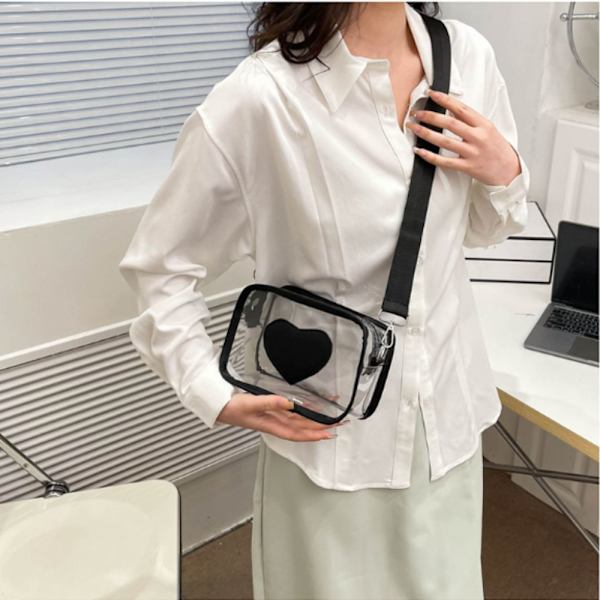 Skuldertaske Crossbody taske HVID White