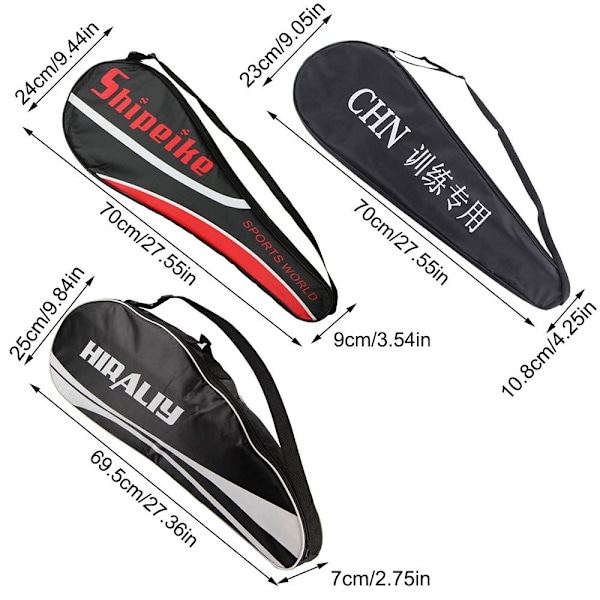 Badmintonketchertaske Ketsjetpose 1 1 1