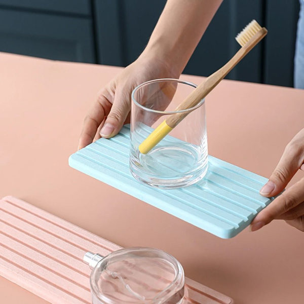 Diatomite Coaster Vattenabsorberande dyna ROSA L pink L