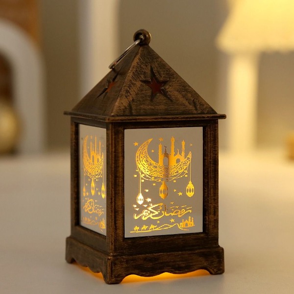 Eid Mubarak Lamp Ramadan LED-lampor 1 1 1