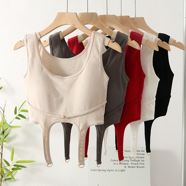Epäsäännöllinen Camisole Sexy Tank Top COLOR 3 COLOR 3 Color 3