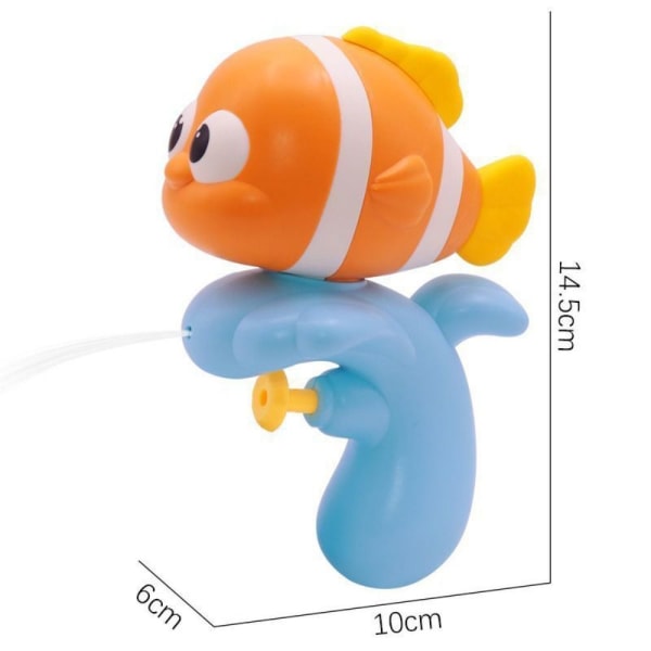 Clownfish Toy Baby Badekar Vann Toy FLATFISH FLATFISH flatfish
