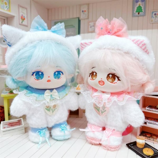 Doll Sleep Clothes Nukke Bodysuit PINK Pink