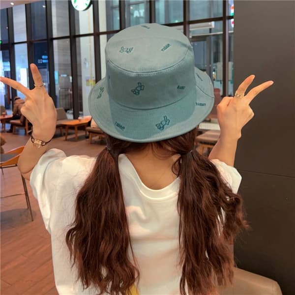 Bomulls Bøttehatter Dame Sommerhatt 5 5 5