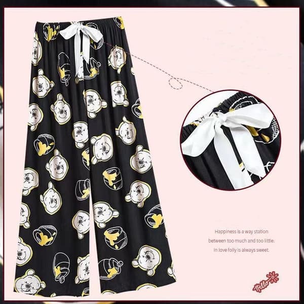 Pyjamasbukser Blomstret Nattøj 2 2 2