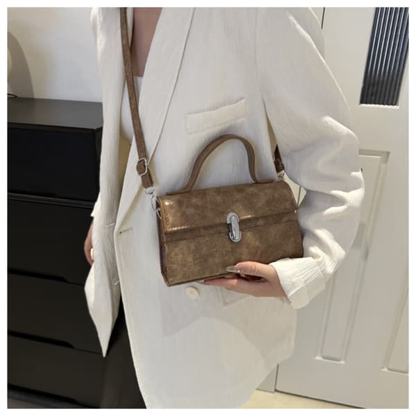 Skulderveske Messenger Bag BEIGE Beige