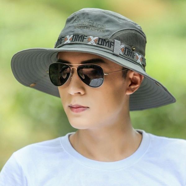Bucket Hat Bred skygget Hat E E E