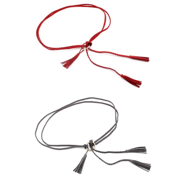 Knuten midjekedja tofsar bomulls midjerep KAMEL Camel