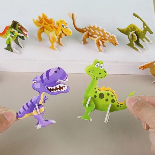 3D Puslespill 3D Jigsaw DINOSAUR DINOSAUR Dinosaur