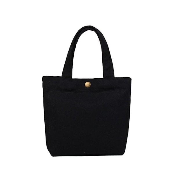 Mini käsilaukku Canvas Kangaskassi BLACK M black M