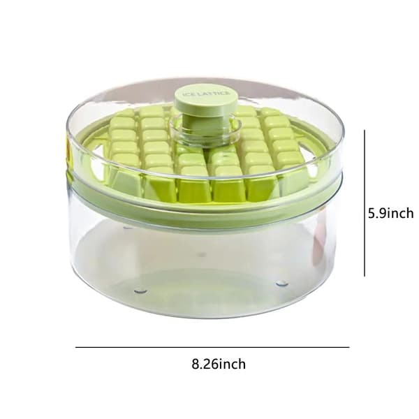 Isblocksform Isform GRÖN ENKELLAGER green monolayer-monolayer