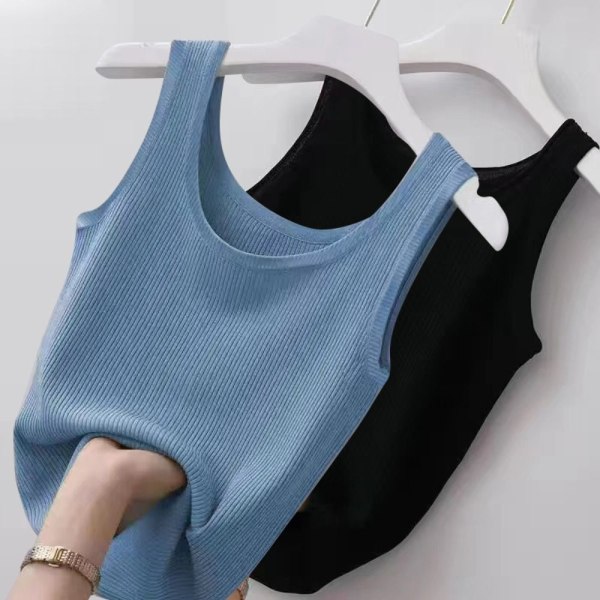 Sexet ærmeløs camisole sommer camisole GREY M gray M