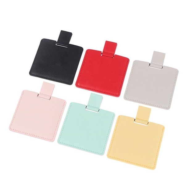 Okrossbara sminkspeglar Liten spegel ROSA Pink