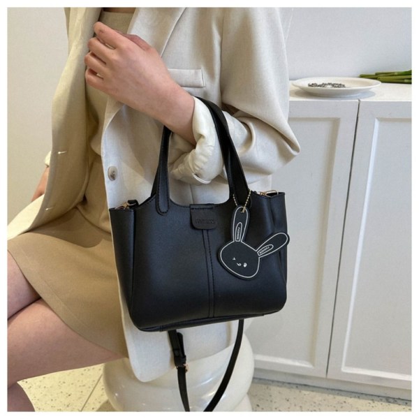Bucket Bag Handväska VIT white