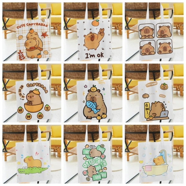 Kangaskassi Sarjakuva Capybara Tote 2 2 2
