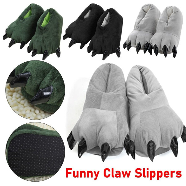 Claw Slippers Uutuus Monste Slipper GREEN S(25-30) green S(25-30)