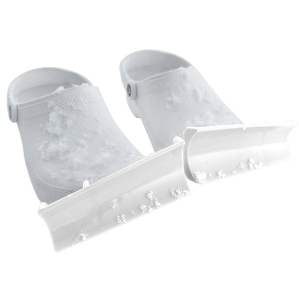 Croc Charm Tillbehör Snöplog VIT VIT White