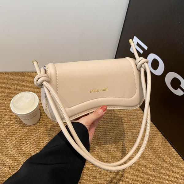 Axelväska Budväska KHAKI Khaki