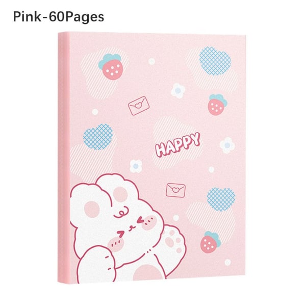 Arkiv Väska Mapp ROSA 60 SIDOR 60 SIDOR Pink 60 Pages-60 Pages