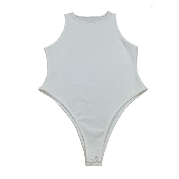 Bodysuits for kvinner Shapewear Bodysuit WHITE M White M