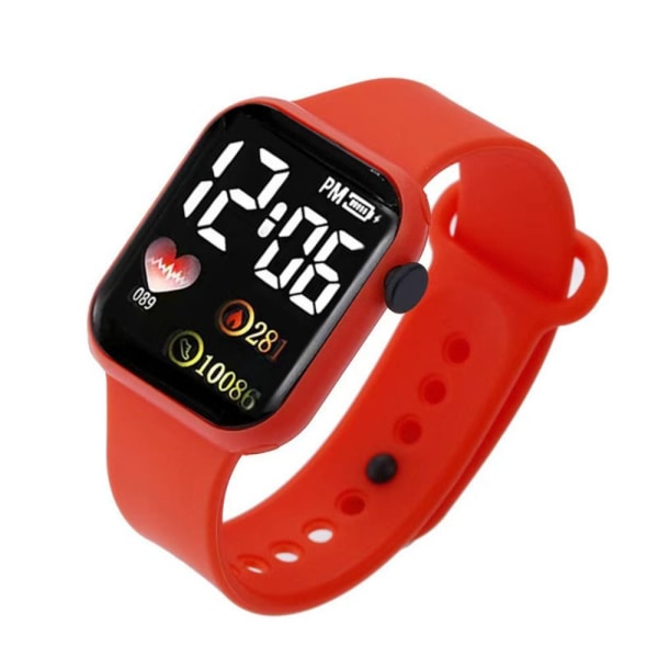 LED elektronisk watch Digital watch ORANGE orange