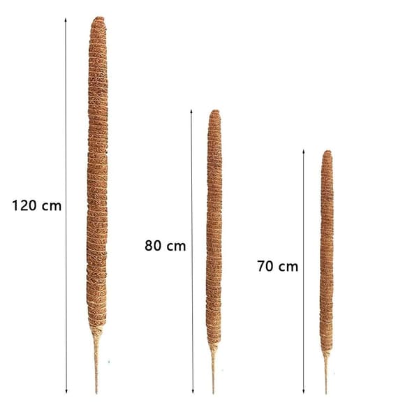 17 st Böjbara Moss Pole Växtstöd 32 TUM 2 ST 2 ST 32 Inch2pcs