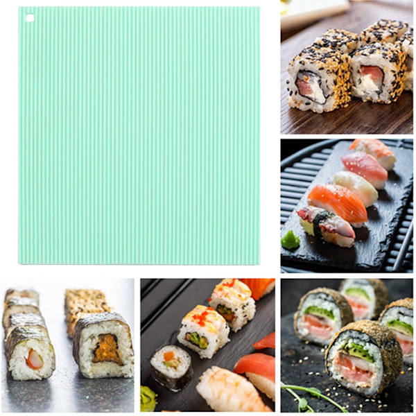 Sushin valmistustyökalu Sushi-rullamatto PUNAINEN Red