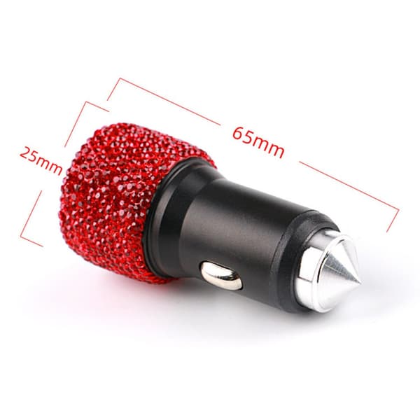 Hurtigadapter til biloplader, RØD Red