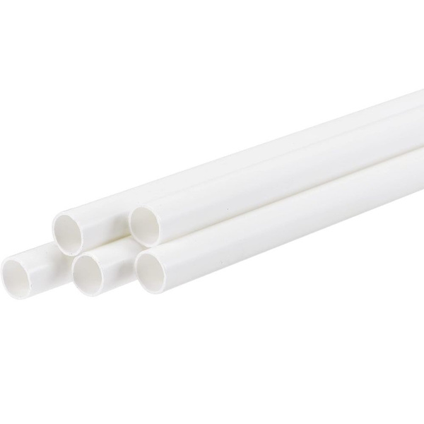 5 Styck Plastmodell Rör ABS Runt Rör 8MM 8MM 8mm