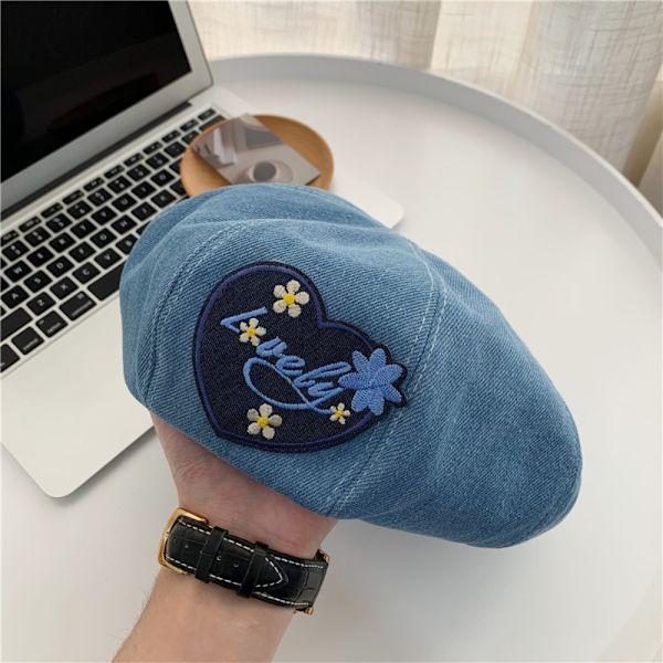 Basker Brättlös hatt MÖRKBLÅ Dark Blue