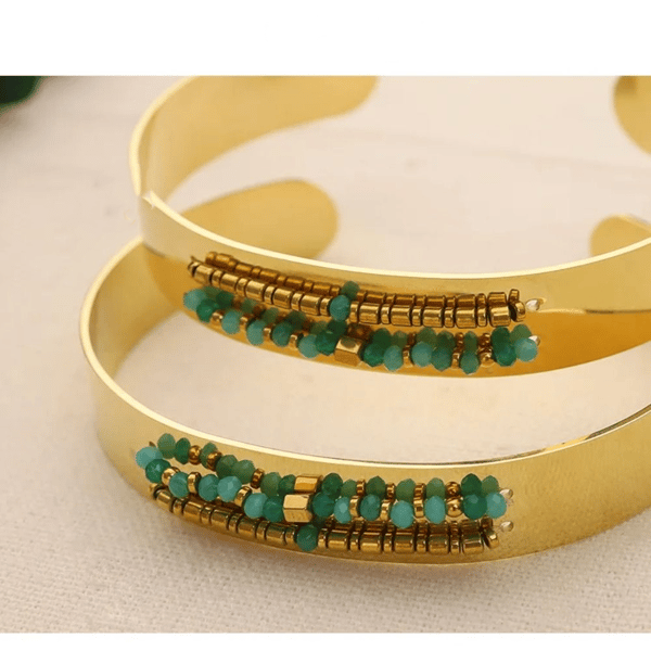 Åbent Armbånd Bangles Manchetarmbånd