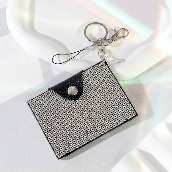 Rhinestone Wallet Lyhyt lompakko E E E