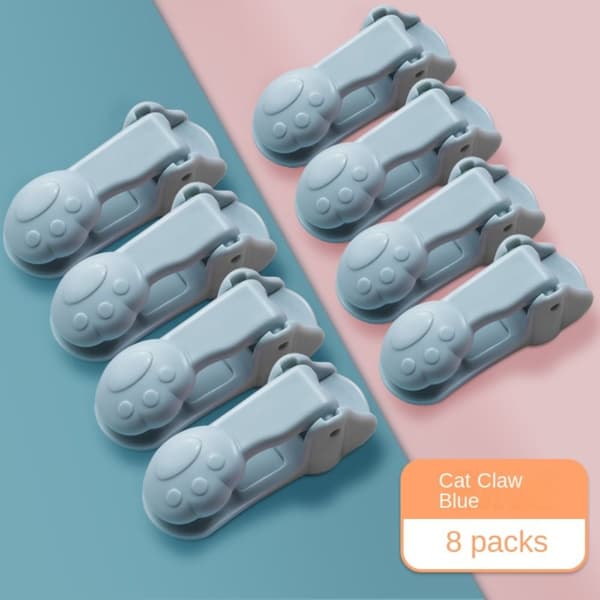 Lakan Clips Sängöverdrag Fästklämma BLÅ KATTTASSAR KATTTASSAR blue cat claws-cat claws